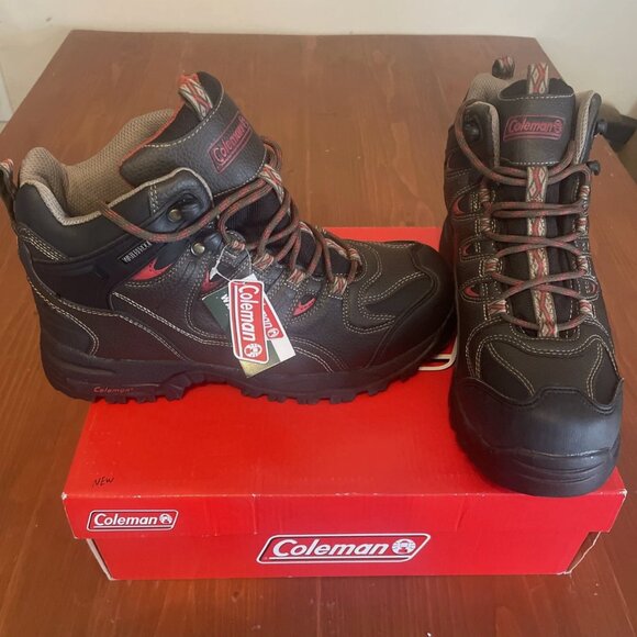 NWT Coleman Kamper Waterproof Hiking Boots M9M - Picture 2 of 3